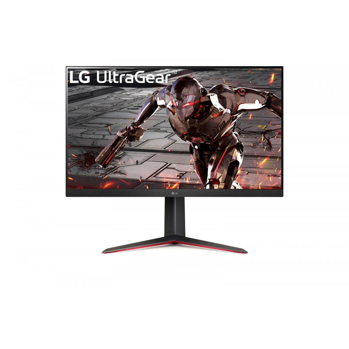 LG 32GN650-B - 80 cm (31.5) - 2560 x 1440 pixels - Quad HD - LED - 1 ms - Black - Red