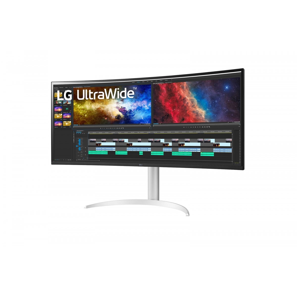 LG MT IPS LCD LED 37,5 38WP85C - IPS panel, 3840x1600, 2xHDMI, DP, USB-C, repro, nast vyska, zakriven