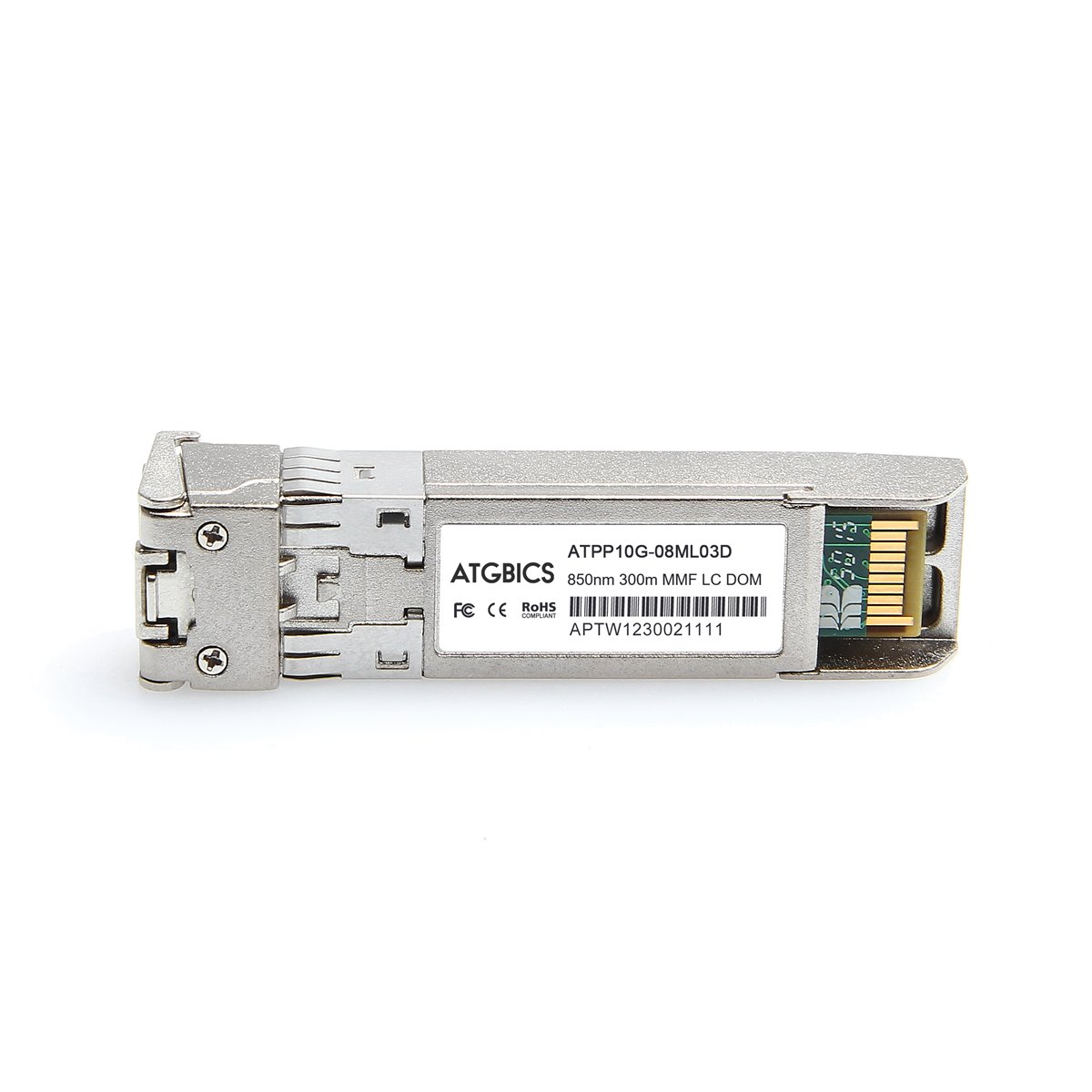 CommScope Brocade 8x 10GBase-SR SFP+ - Fiber optic - 10000 Mbit/s - SFP+ - LC - 50/125,62.5/125 µm - SR
