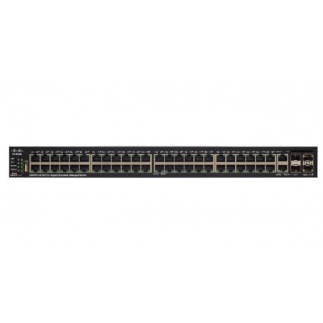 Cisco SG550X-48 - Managed - L3 - Gigabit Ethernet (10/100/1000) - Rack mounting - 1U