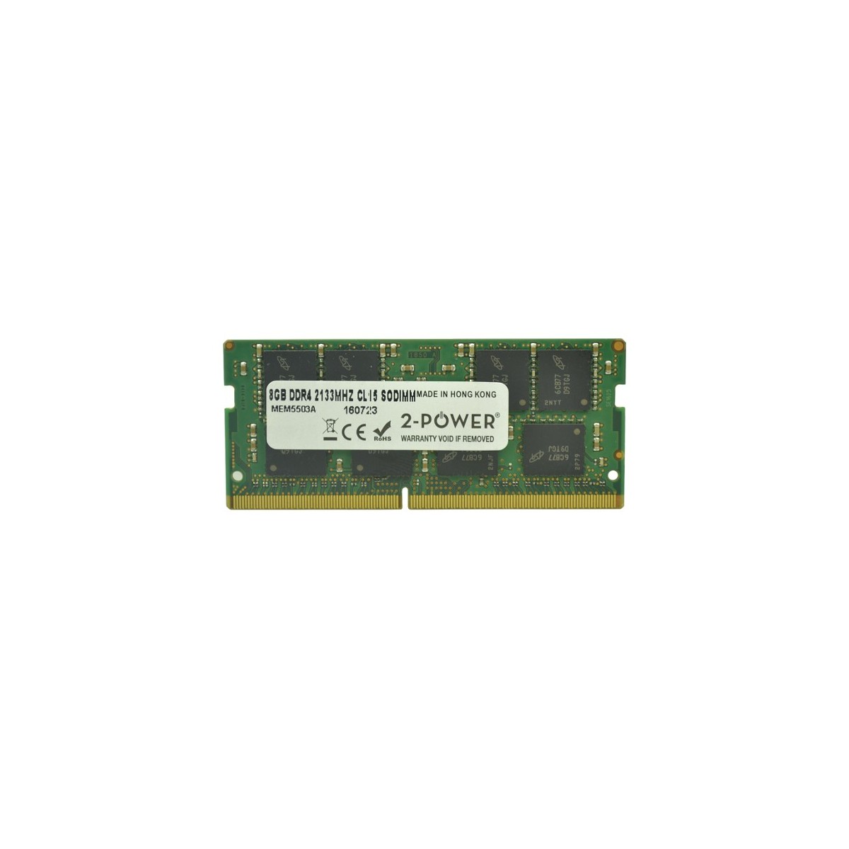 HP Ddr4 - 8 GB - SO DIMM 260-PIN - 2133 MHz PC4-17000 - 1.2 V - ungepuffert - 8 GB - DDR4
