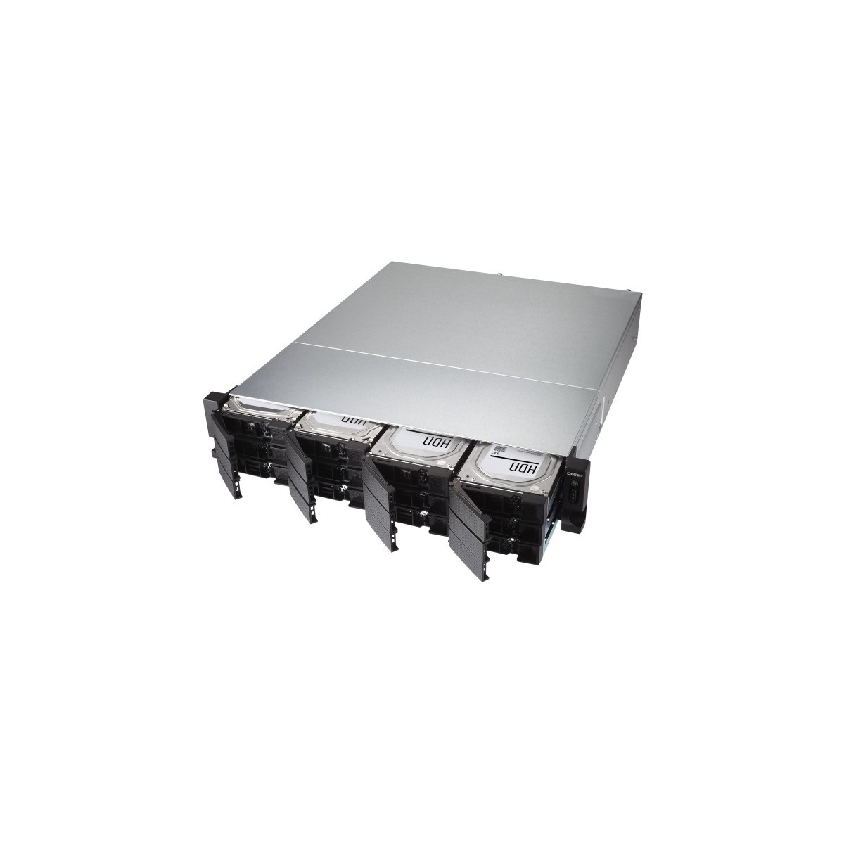 QNAP TS-1283XU-RP - NAS - Rack (2U) - Intel® Xeon® - E-2124 - Black