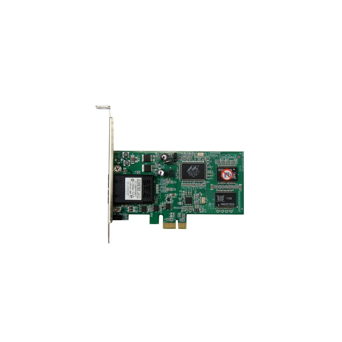 StarTech.com PCI Express (PCIe) Gigabit Ethernet Multimode SC Fiber Network Card Adapter NIC - 550m - Internal - Wired - PCI Exp