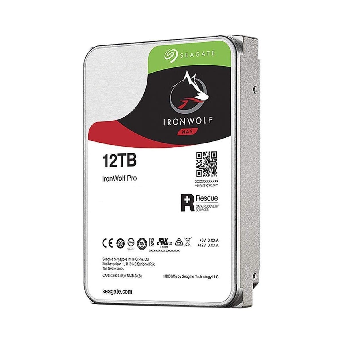 Seagate IronWolf Pro ST12000NEA008 - 3.5 - 12000 GB - 7200 RPM