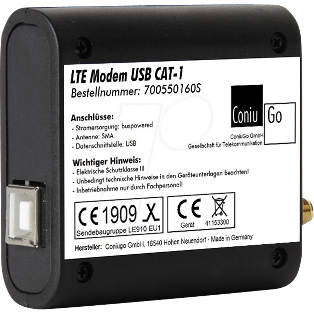 Coniugo CONIU 700550160S - LTE Modem USB CAT 1