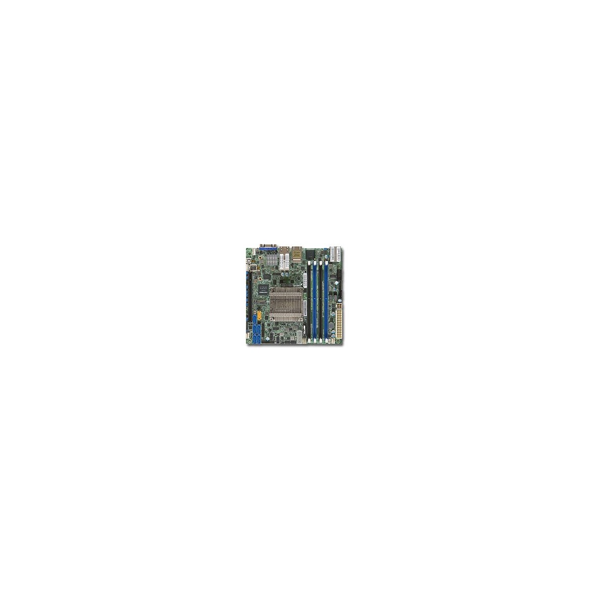 Supermicro X10SDV-4C-TLN4F Mini-ITX Motherboard - Slot 1 Intel Xeon D-1518 - 128 GB DDR4