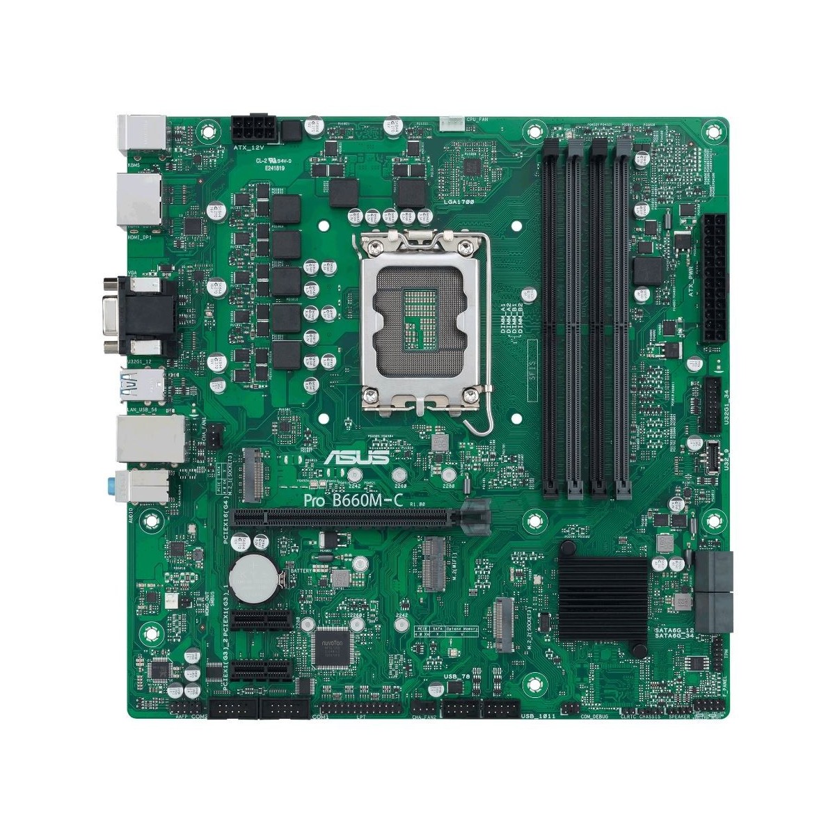 ASUS MB ASUS PRO B660M-C-CSM (Intel,1700,DDR5,mATX)