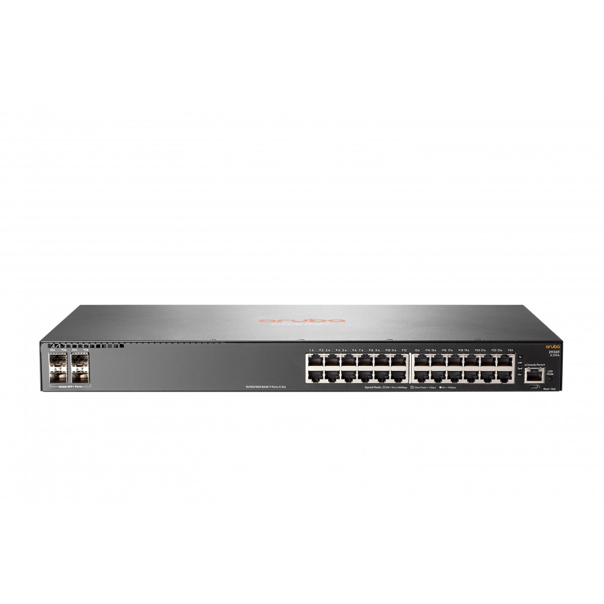 HPE 2930F 24G 4SFP - Managed - L3 - Gigabit Ethernet (10-100-1000) - Full duplex - Rack mounting - 1U
