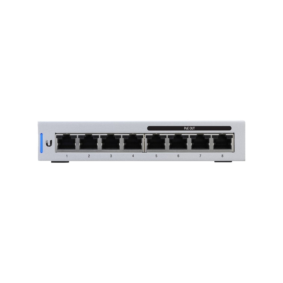 UbiQuiti Networks UniFi Switch 8 - Managed - Gigabit Ethernet (10-100-1000) - Power over Ethernet (PoE) - Wall mountable