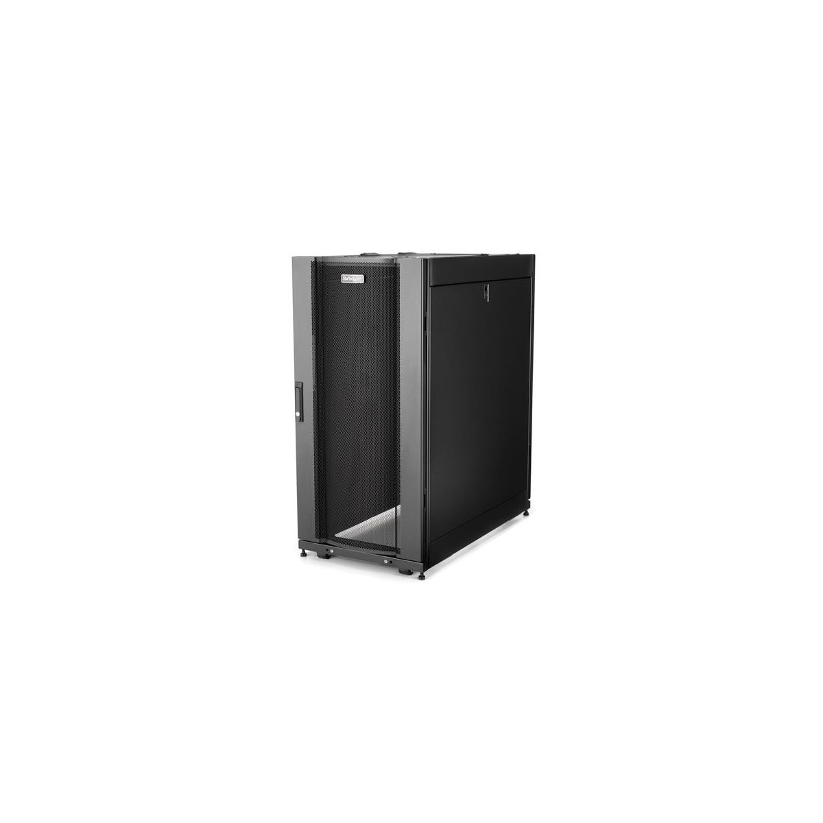 StarTech.com 25U Server Rack Cabinet - 37 in. Deep Enclosure - 25U - Freestanding rack - 1500 kg - 1050 kg - Black - Steel