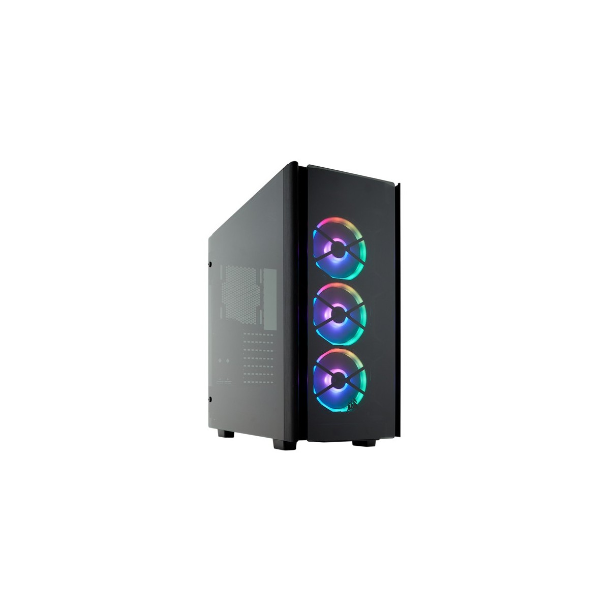 Corsair Obsidian 500D RGB SE Premium - Midi Tower - PC - Glass - Steel - Black - ATX - micro ATX - Mini-ITX - Gaming