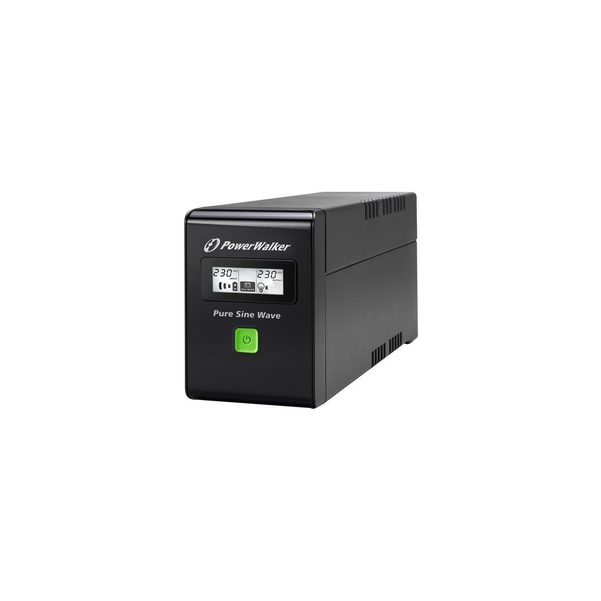 PowerWalker Power Walker UPS Line-Interactive 800VA 3x IEC C13 PURE SINE RJ11-RJ45 USB - (Offline) UPS - USB