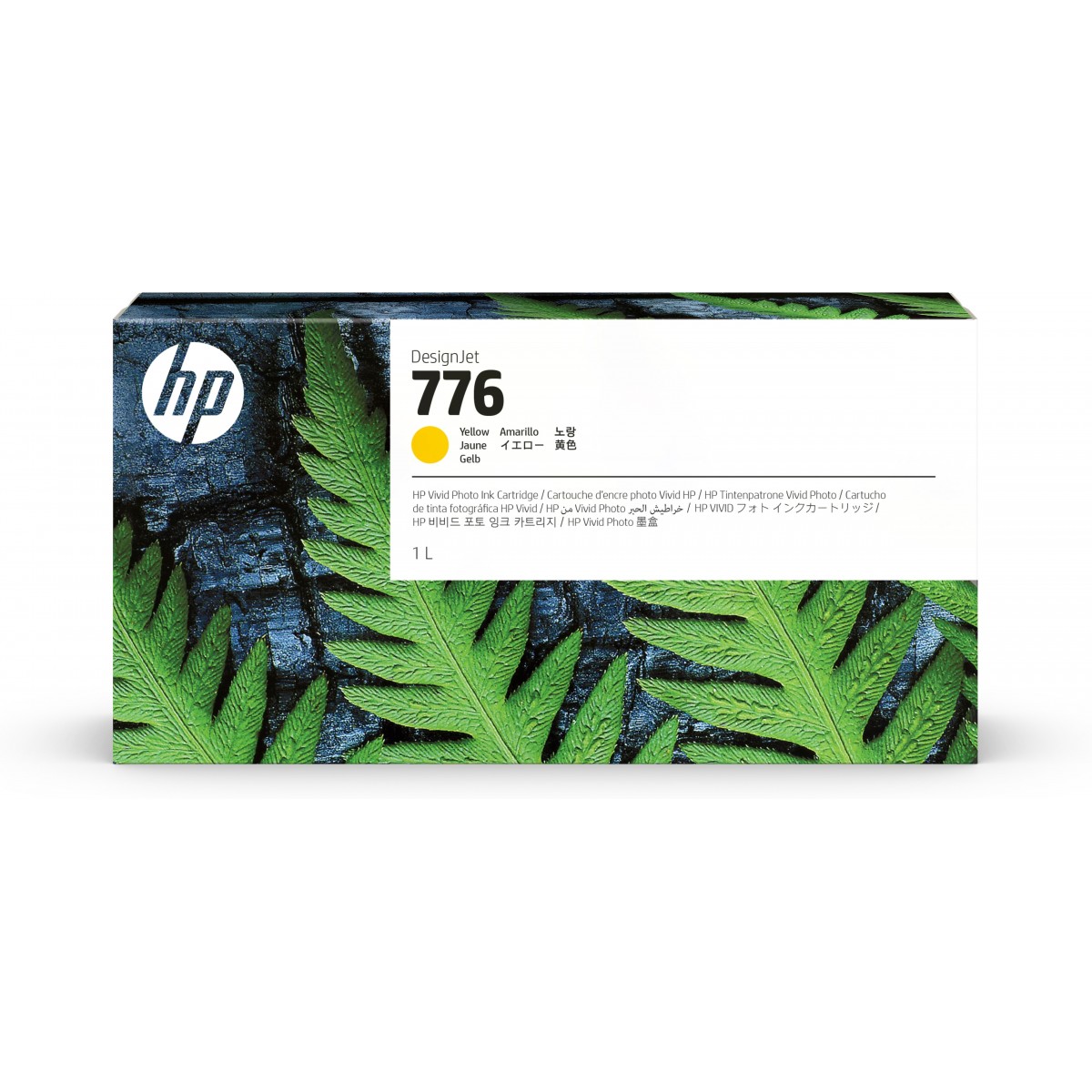 HP 776 1L Yellow Ink Cartridge - Ink Cartridge - Yellow
