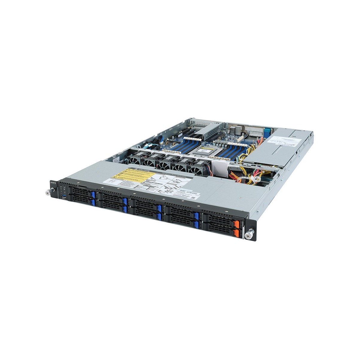 Gigabyte R152-Z31 rev. 100 - Server - Rack-Montage - Barebone - AMD EPYC