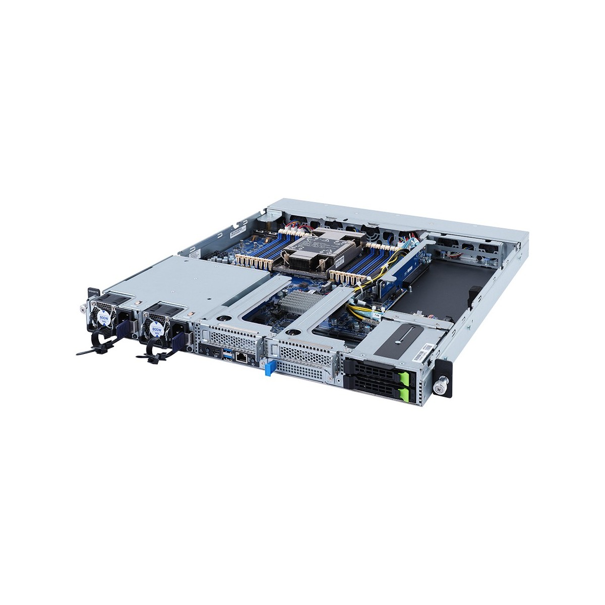 Gigabyte E162-220 1U UP system with GPU supported