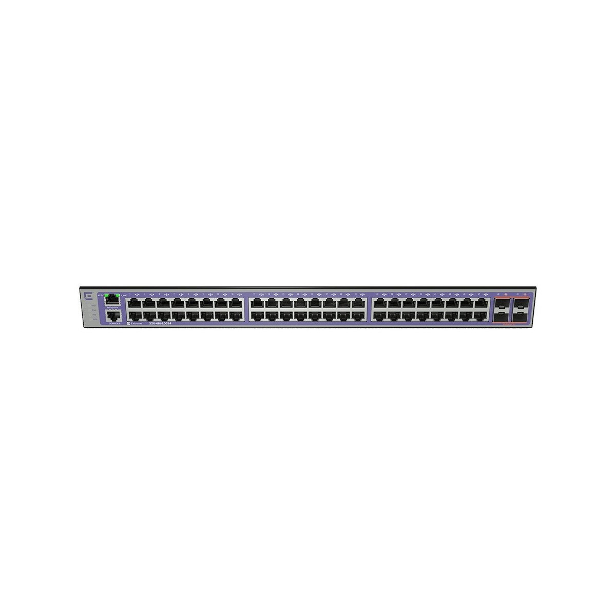 Extreme Networks 220-48T-10GE4 - Managed - L2-L3 - Gigabit Ethernet (10-100-1000) - Rack mounting - 1U