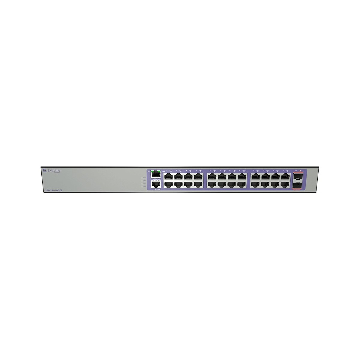 Extreme Networks 220-24T-10GE2 - Managed - L2-L3 - Gigabit Ethernet (10-100-1000) - Rack mounting - 1U