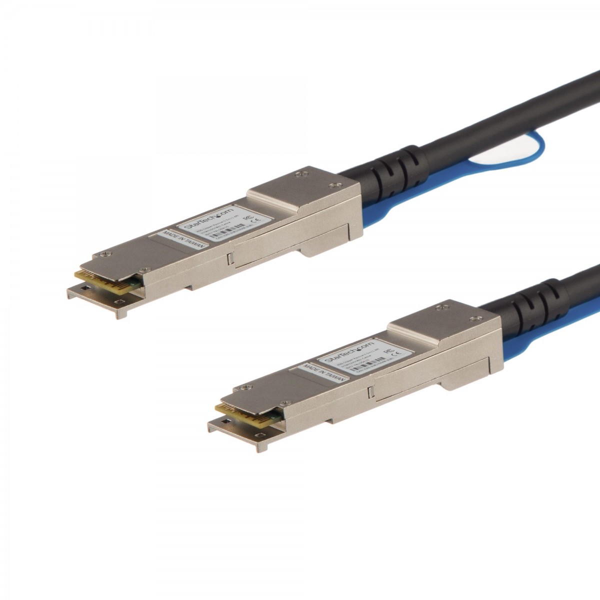 StarTech.com MSA Uncoded Compatible 5m 40G QSFP+ to QSFP+ Direct Attach Breakout Cable Twinax - 40 GbE QSFP+ Copper DAC 40 Gbps 
