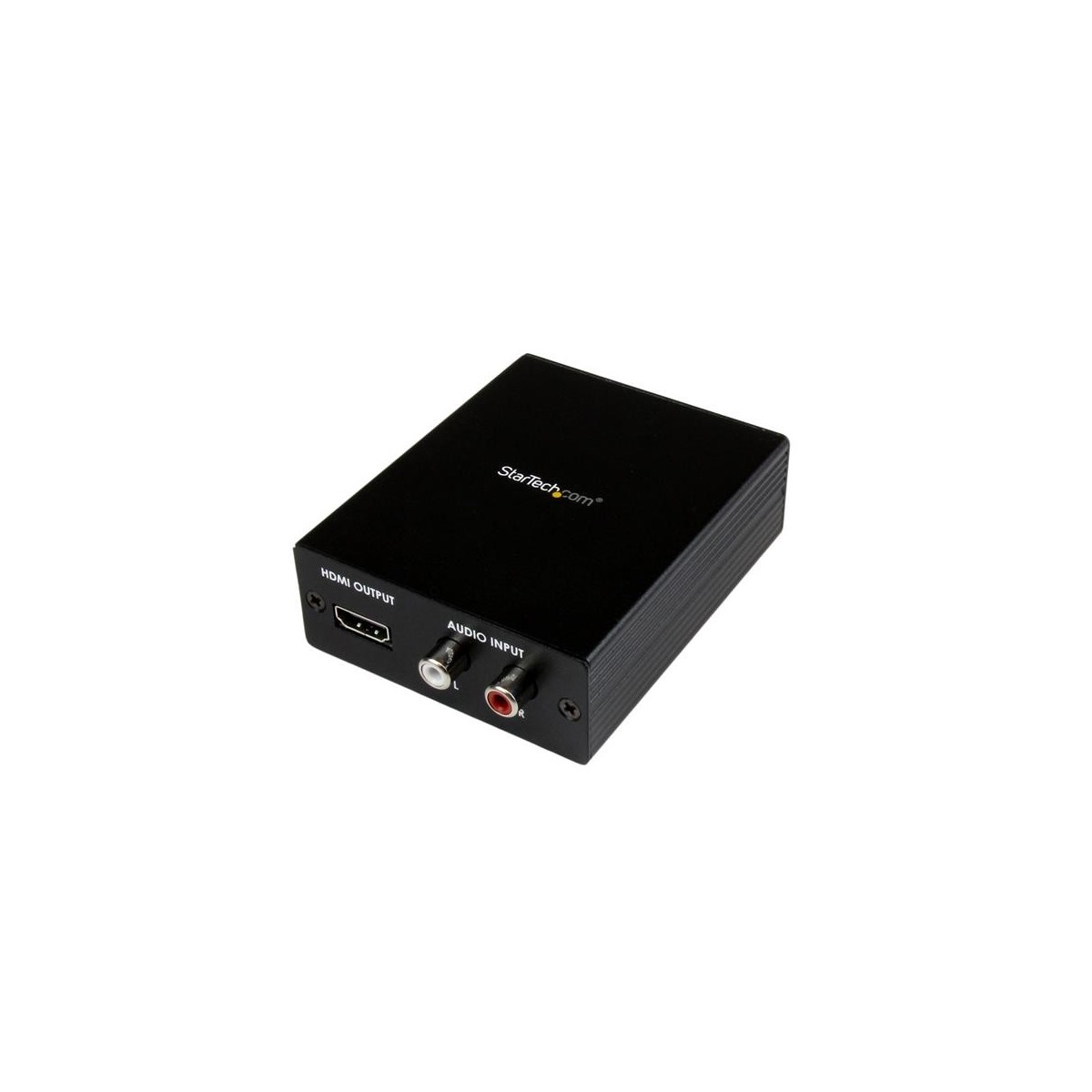 StarTech.com Component - VGA Video and Audio to HDMI Converter - PC to HDMI - 1920x1200 - Black - 1920 x 1200 pixels - HDMI - VG