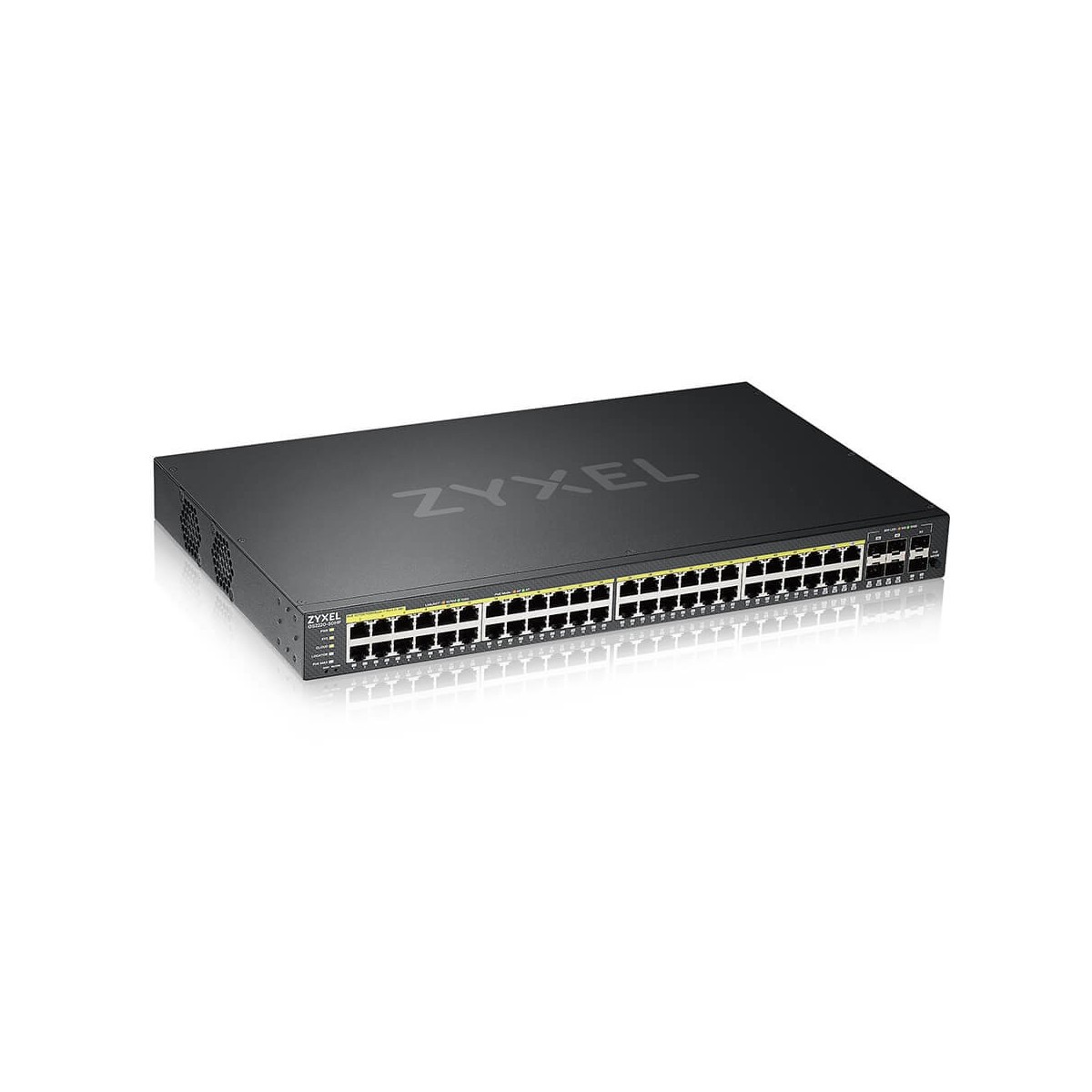 ZyXEL GS2220-50HP-EU0101F - Managed - L2 - Gigabit Ethernet (10-100-1000) - Power over Ethernet (PoE) - Rack mounting