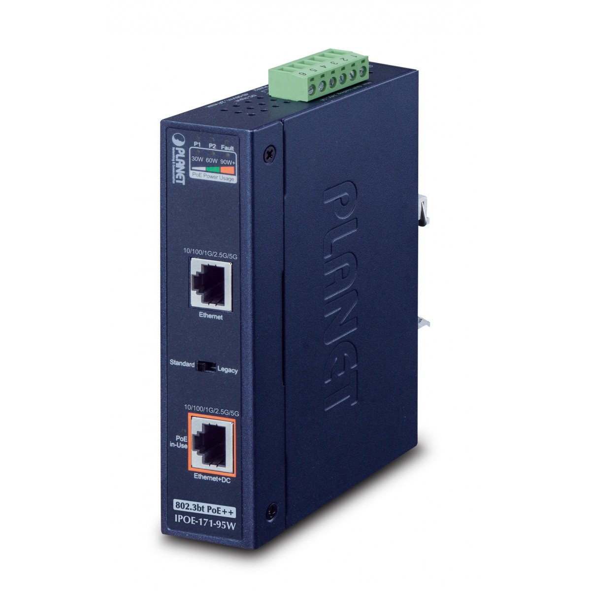Planet IPOE-171-95W - Gigabit Ethernet (10/100/1000) - Power over Ethernet (PoE) - Wall mountable
