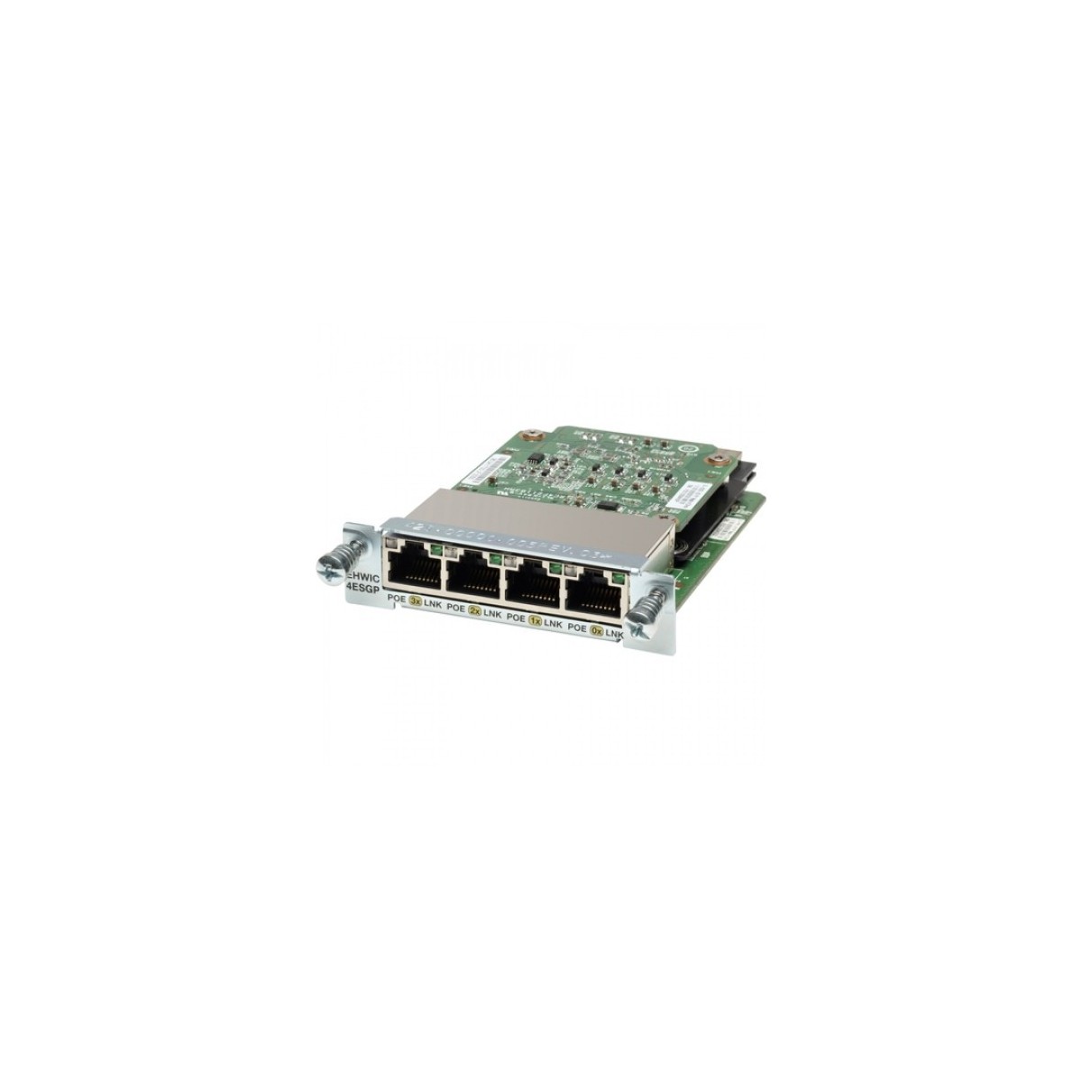 Cisco EHWIC-4ESG-P - Internal - Wired - Ethernet - Black,Green,Stainless steel