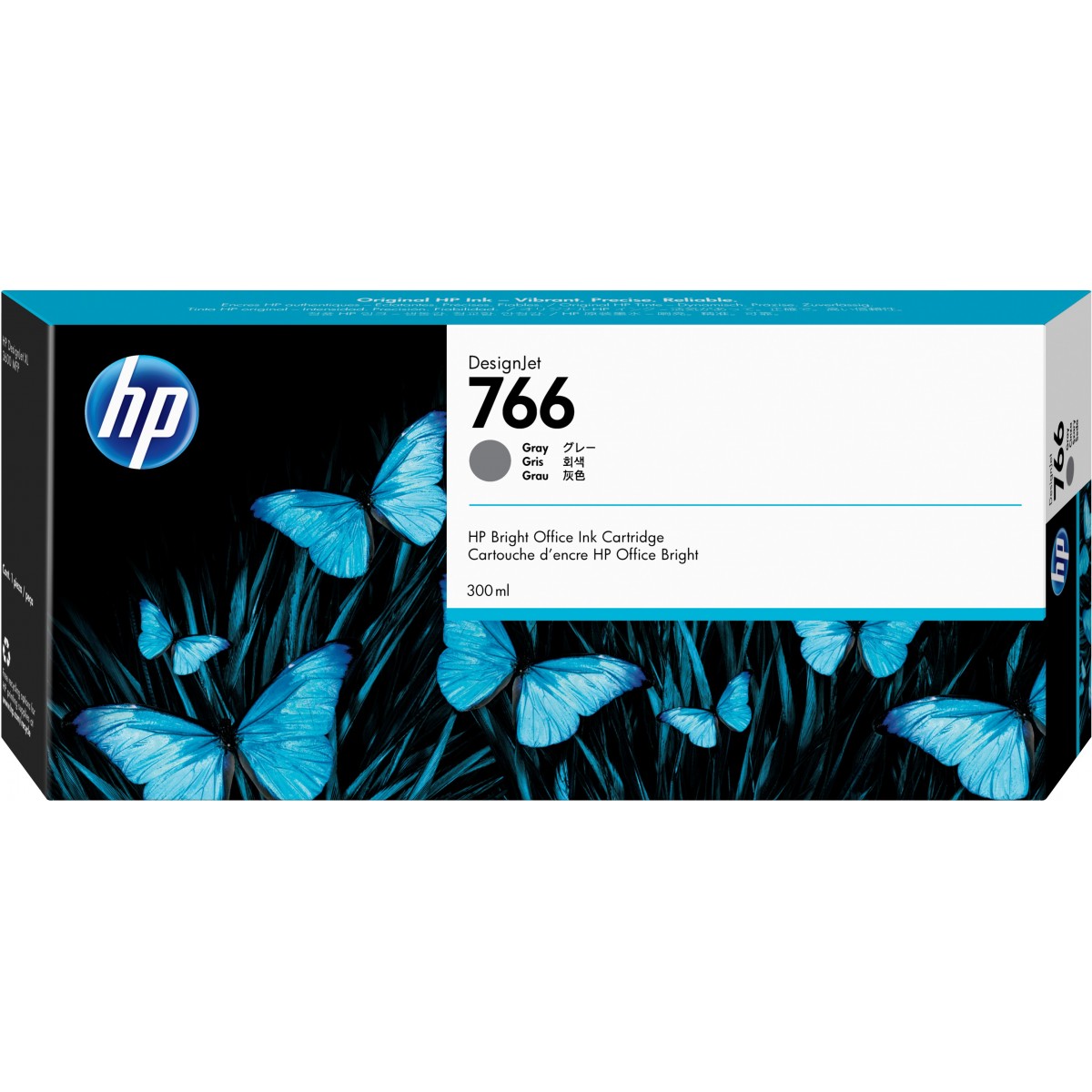 HP 766 - Original - Dye-based ink - Grey - HP - HP DesignJet XL 3600 - 1 pc(s)