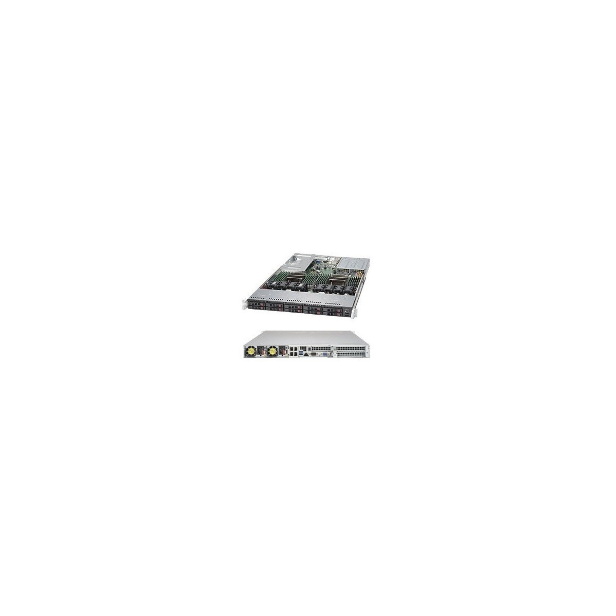 Supermicro 1028U-TR4T+ - Intel® C612 - LGA 2011 (Socket R) - Intel - 9.6 GT-s - QuickPath Interconnect (QPI) - 45 MB