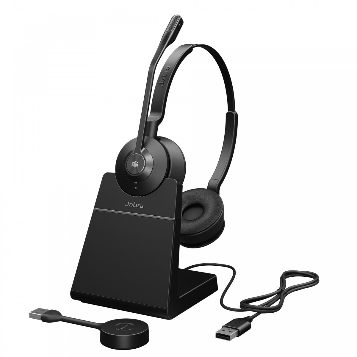 Jabra Engage 55 MS Stereo USB-A with Charging Stand EMEA-APAC