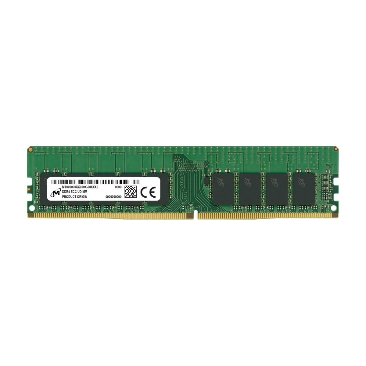 Micron DDR4 ECC UDIMM 16GB 1Rx8 3200 CL22 1.2V ECC