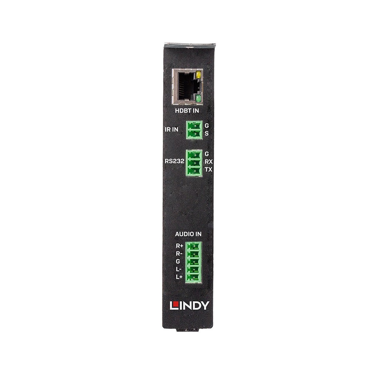 Lindy 38353 - HDBaseT - Black - 18 Gbit/s - 23.3 mm - 126.6 mm - 390 g