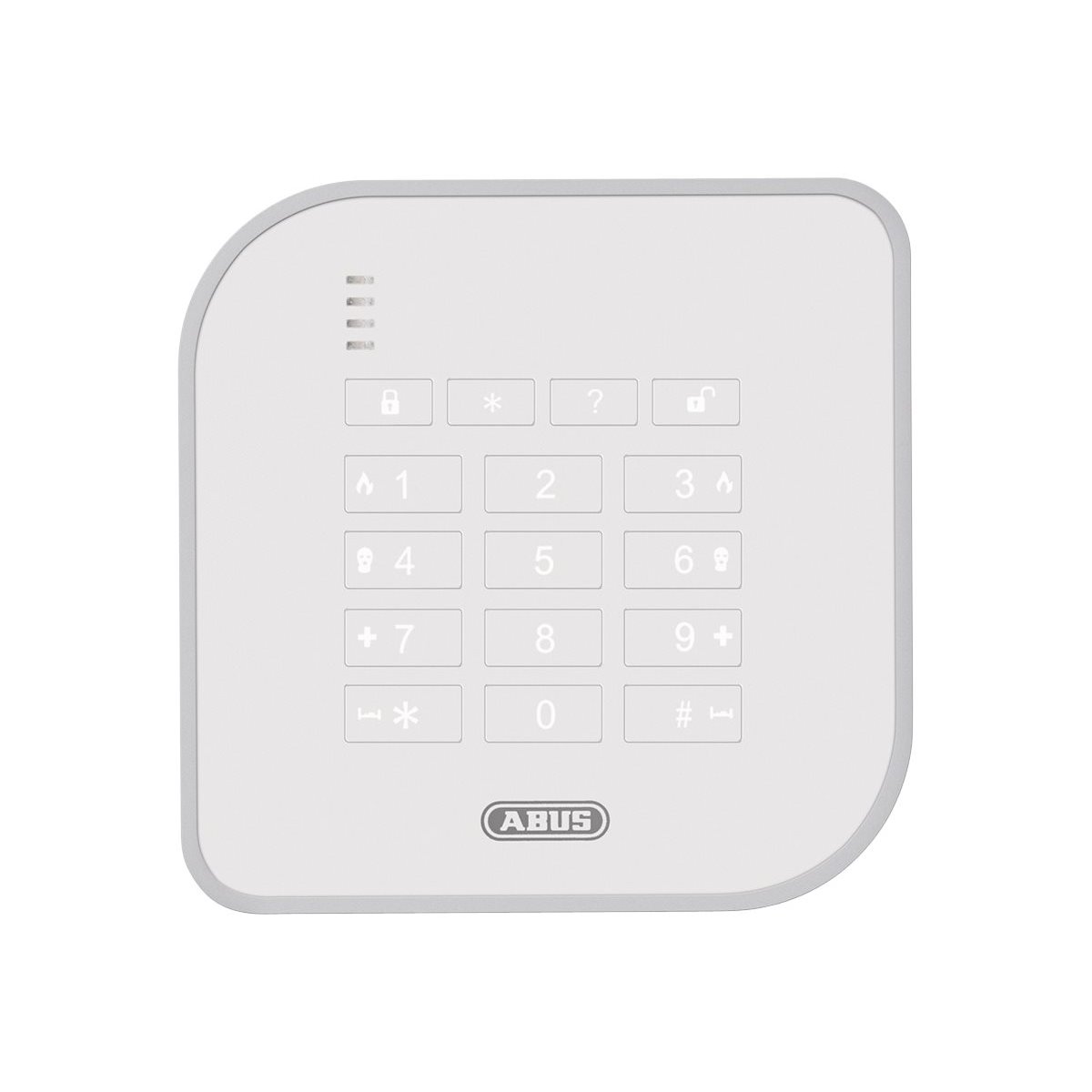 ABUS Security-Center ABUS FUBE50001 - 868.6625 MHz - White - 0 - 95% - 120 mm - 30 mm - 120 mm