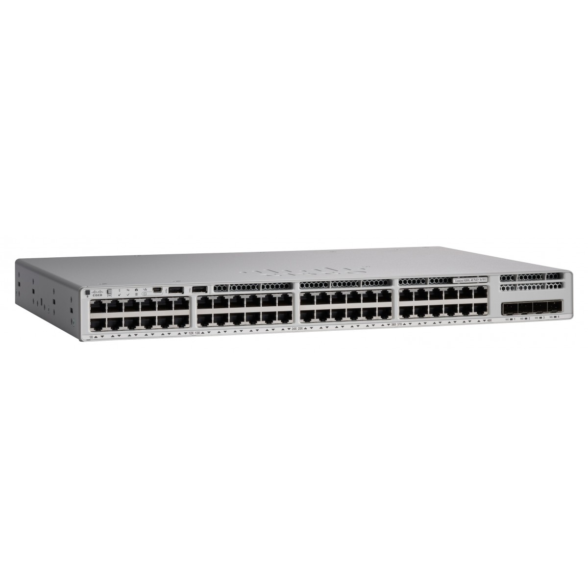 CISCO C9200L-48P-4G-E Cisco Catalyst 9200L 48-port PoE+, 4 x 1G, Network Essentials