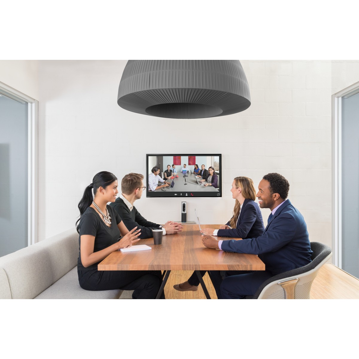 Logitech ConferenceCam Connect Video Conferencing Camera - 30 fps - Silver - USB - 1920 x 1080 Video - Auto-focus - 4x Digital Z