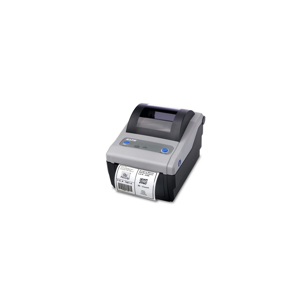 SATO CG408DT - Direkt Wärme - 203 x DPI - Verkabelt - Ethernet - 0.06 - 0.19 - Label Printer