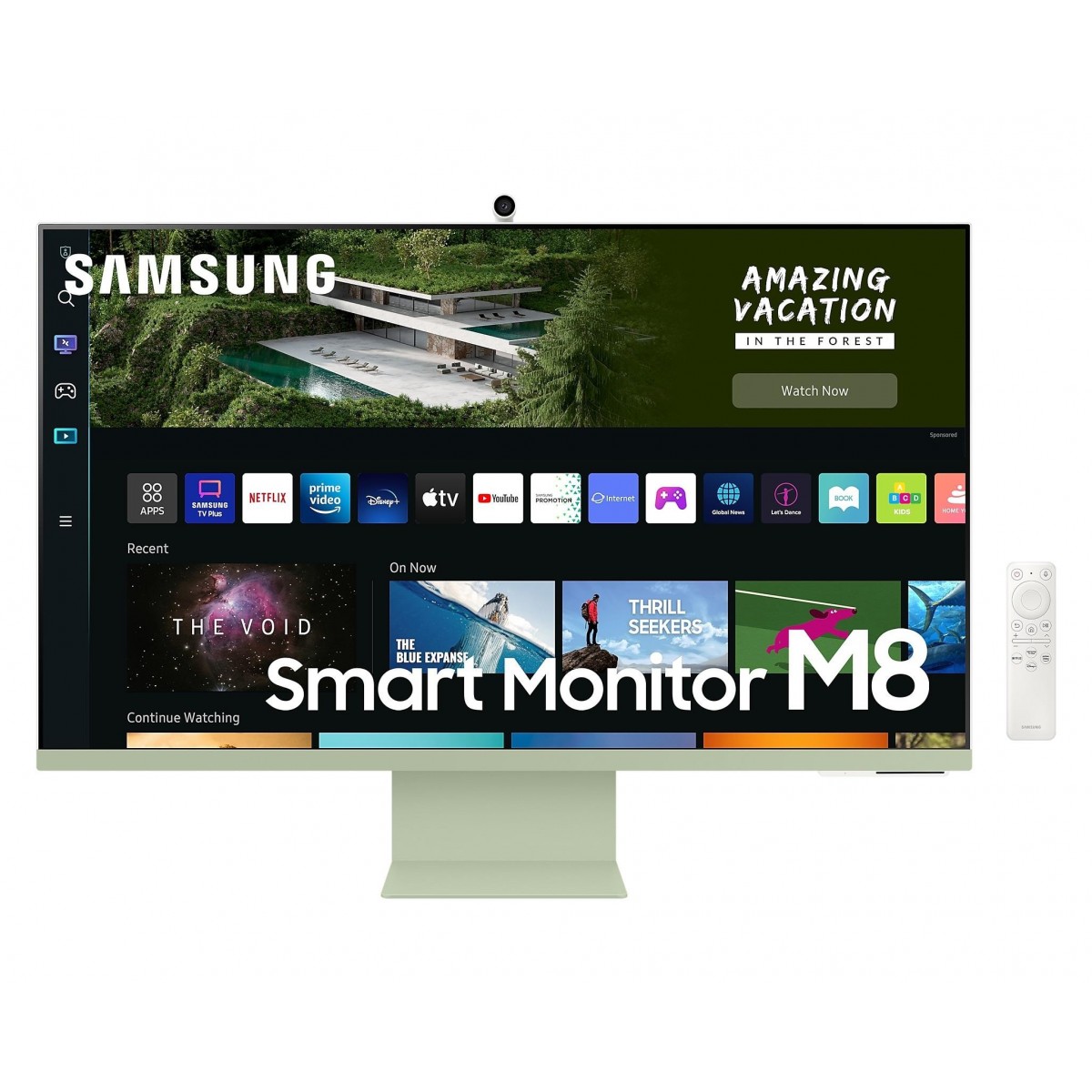 Samsung Serie 8 80.0cm S32BM80GUU 16 9 32 grün matt - Flat Screen - 80 cm