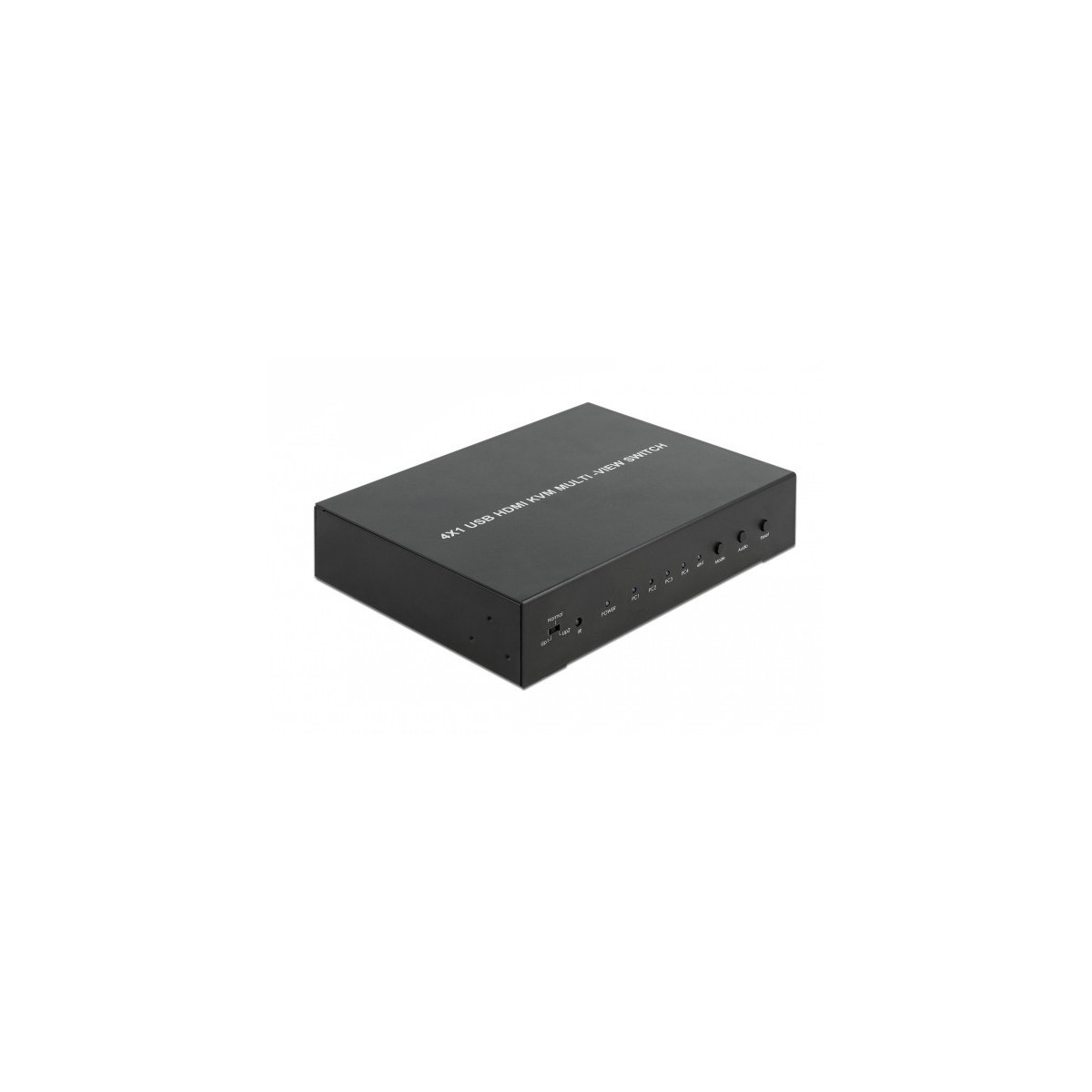 Delock 11488 - HDMI - Black - Metal - 60 Hz - 1280 x 720 (HD 720),1920 x 1080 (HD 1080) - 2.25 Gbit-s