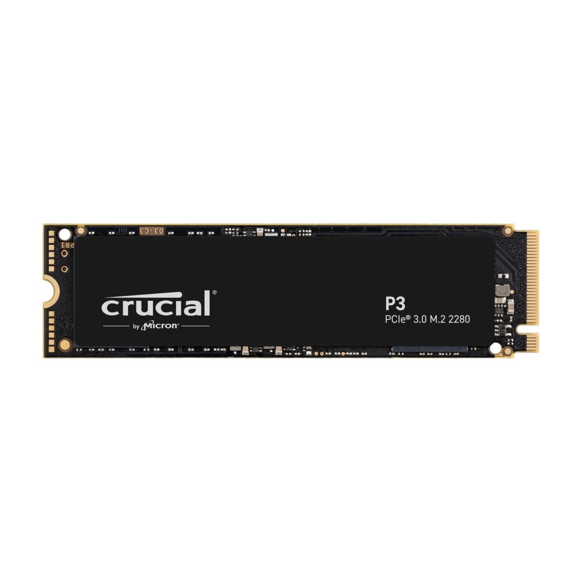 Micron P3 4000GB 3D NAND NVME PCIE M.2 - Solid State Disk - NVMe