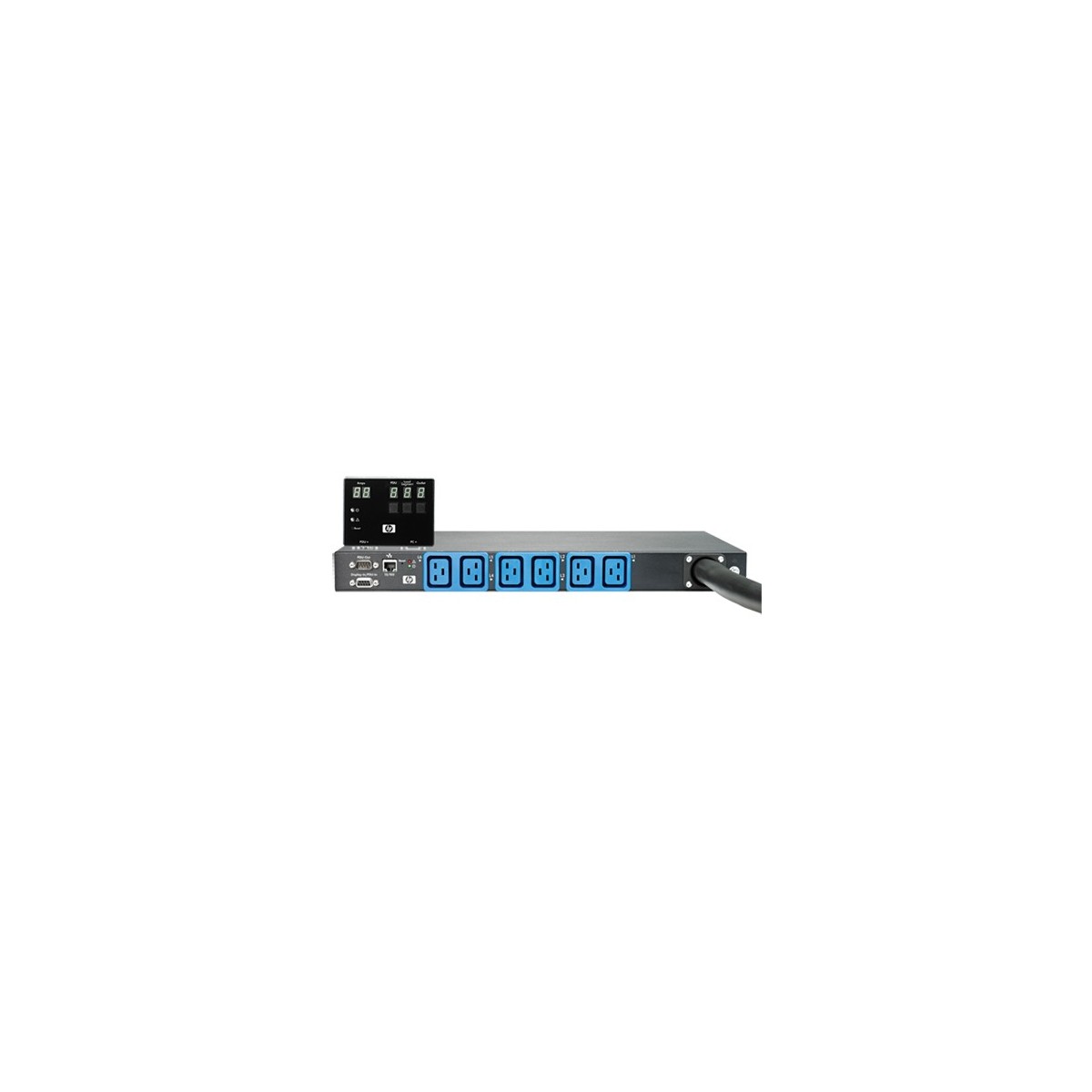 HPE 32A 3 Phase Intl Core Only Intelligent Modular PDU - Modular - Black - Blue - 6 AC outlet(s) - C19 coupler - (Single) IEC603