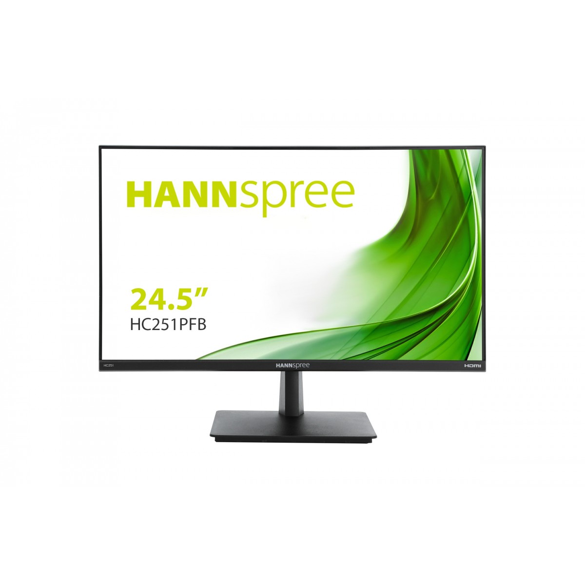Hannspree 62,2cm (24,5) HC251PFB 16:9 HDMI+DP+VGA LED - Flat Screen - 62.2 cm