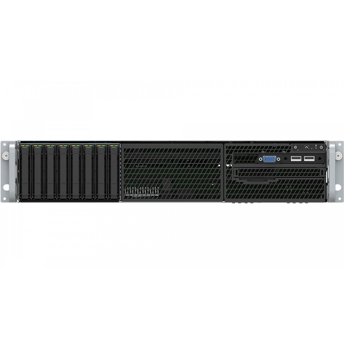 Intel Server System R2208WF0ZSR - Server Barebone - Intel Socket 3647 (Xeon Phi)
