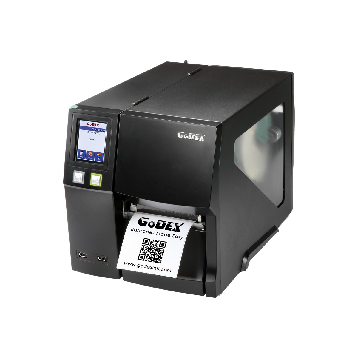 GoDEX ZX1300i - Direct thermal - Thermal transfer - 300 x 300 DPI - 177 mm-sec - Black