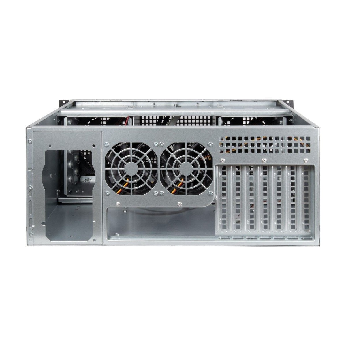 Inter-Tech 4U 40240 - Rack - Server - Black - Grey - ATX - micro ATX - Mini-ATX - Mini-ITX - Steel - Alarm - HDD - Network - Pow