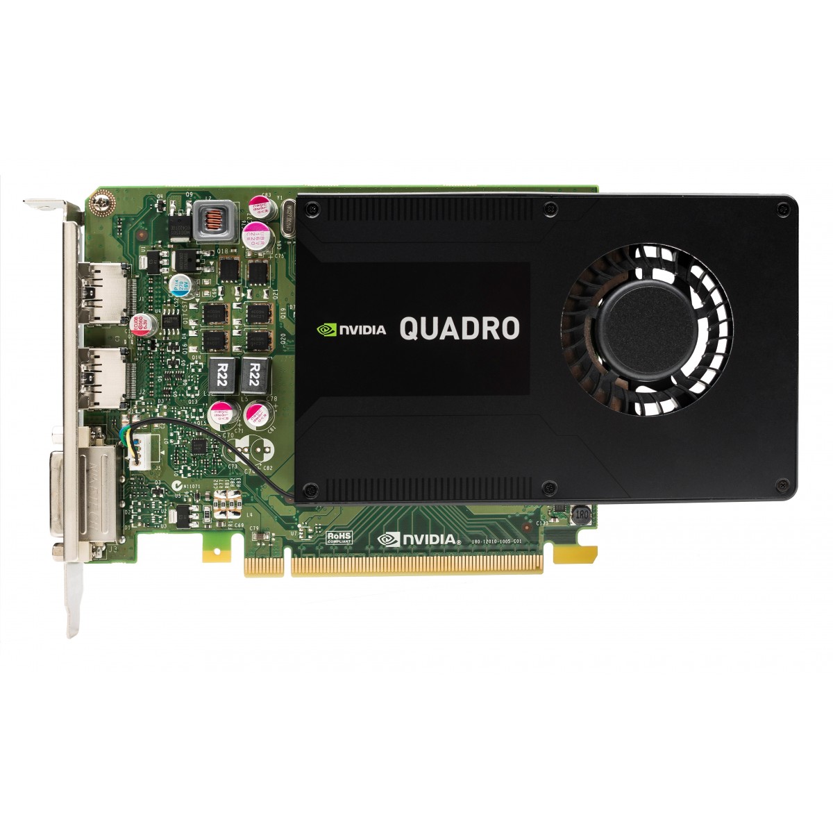 HP NVIDIA Quadro K2200 4GB Graphics Card - Quadro K2200 - 4 GB - GDDR5 - 128 bit - 4096 x 2160 pixels - PCI Express 2.0