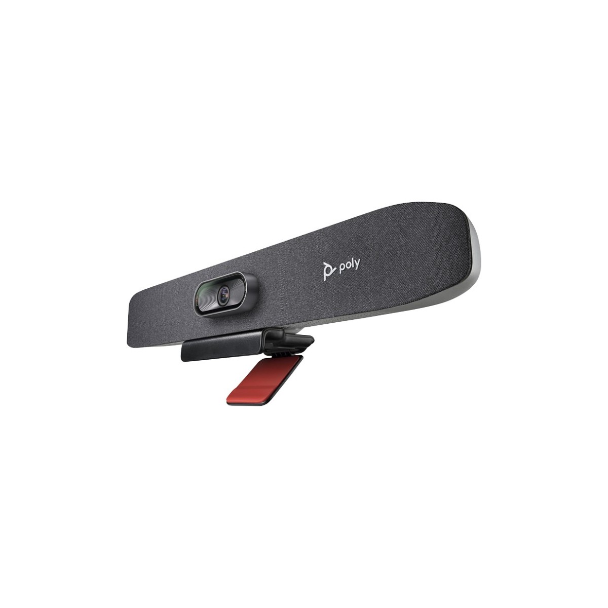 Poly Studio R30: USB Audio-Video Bar, with auto-track 120-deg FOV 4K Camera, Integrated speaker and microphone, Wi-Fi device man