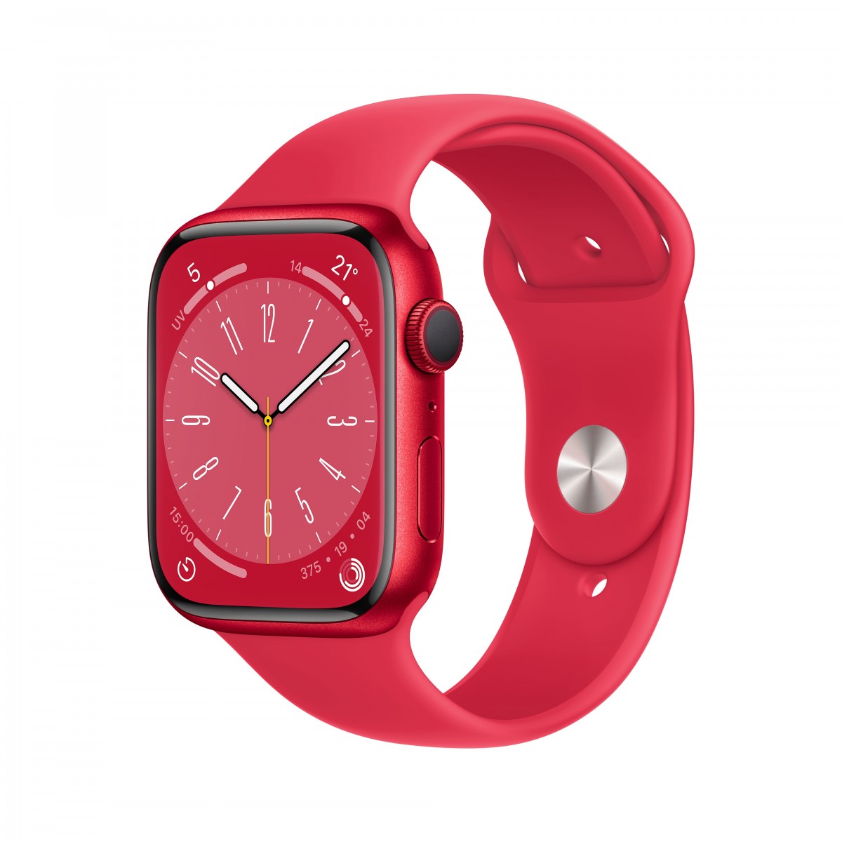 Apple Watch Series 8 GPS 45mm PRODUCT RED Aluminium Case with Sport Band