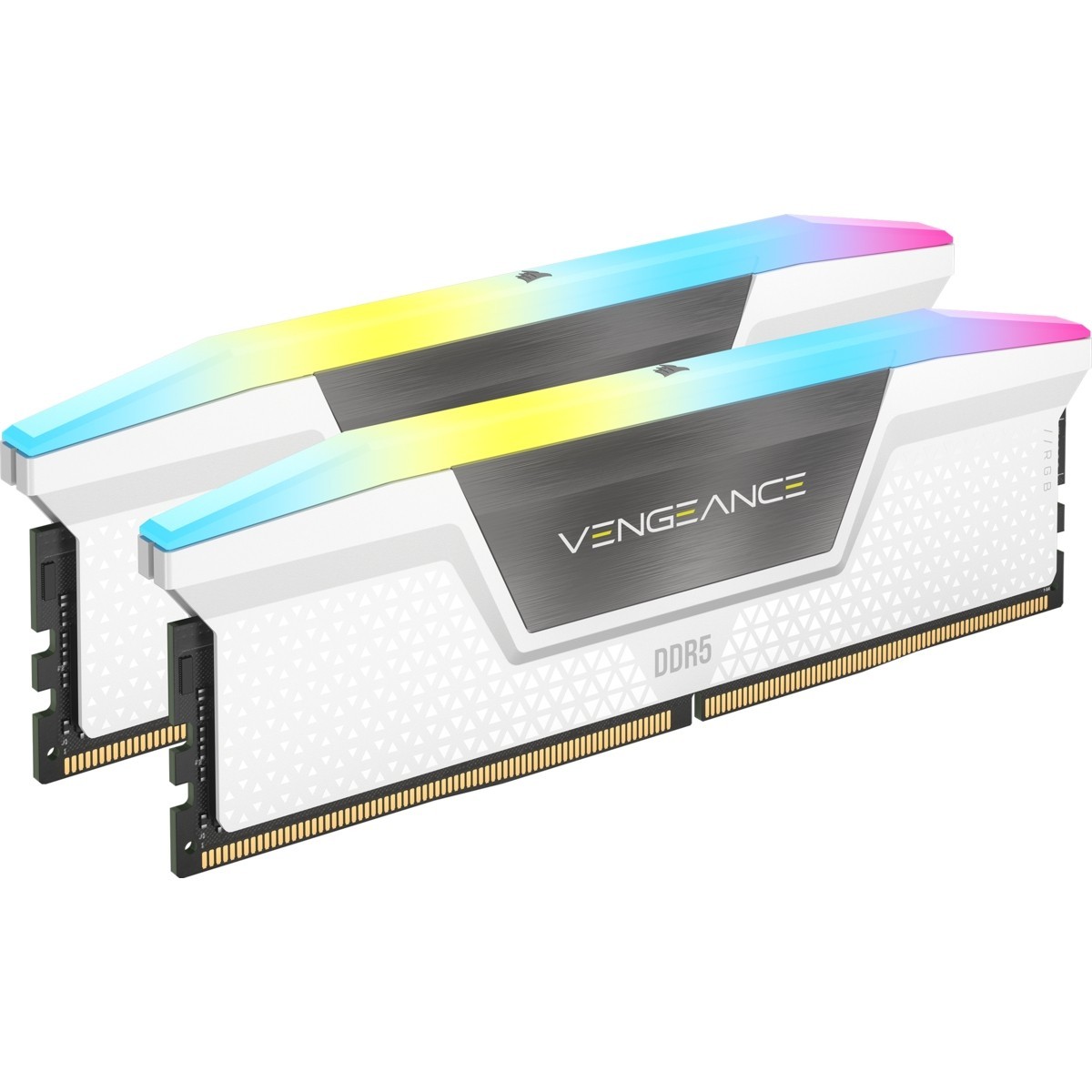Corsair VENGEANCE RGB DDR5 5600 64GB (2x32GB) - white - 64 GB
