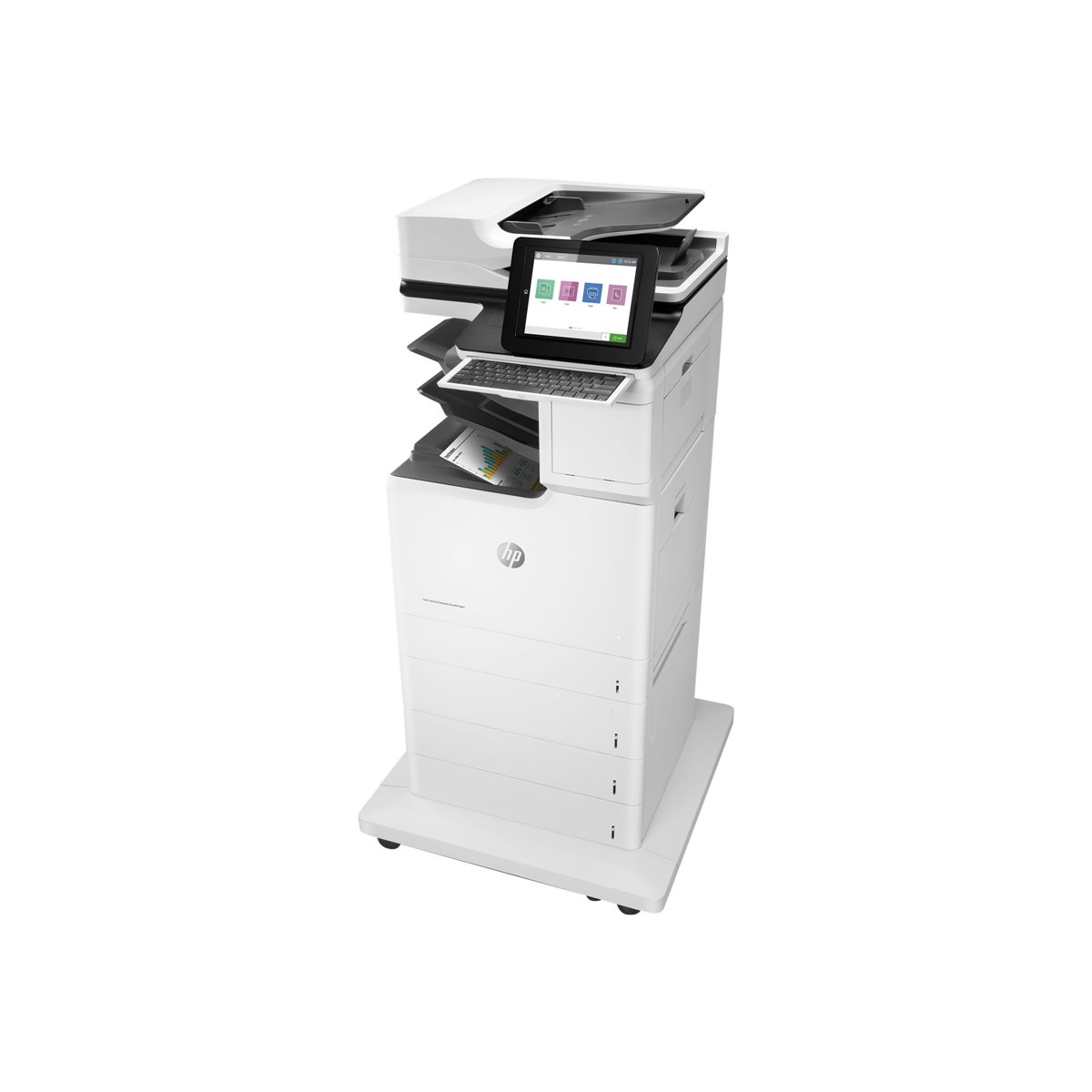 HP Color LaserJet Enterprise Flow MFP M681z (A4, 47 ppm, USB, Ethernet, Print-Scan-Copy, Duplex, Fax, HDD, Tray)