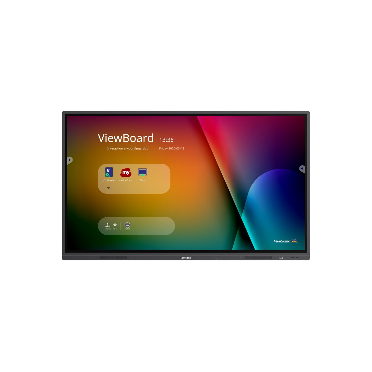 ViewSonic ViewBoard 32serie touchscreen 65in UHD Android 9 350 nits 2 x 10W