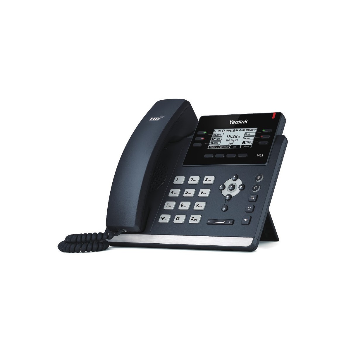 Yealink SIP T4 S Series T42 PoE Advanced - VoIP-Telefon - Voice-Over-IP
